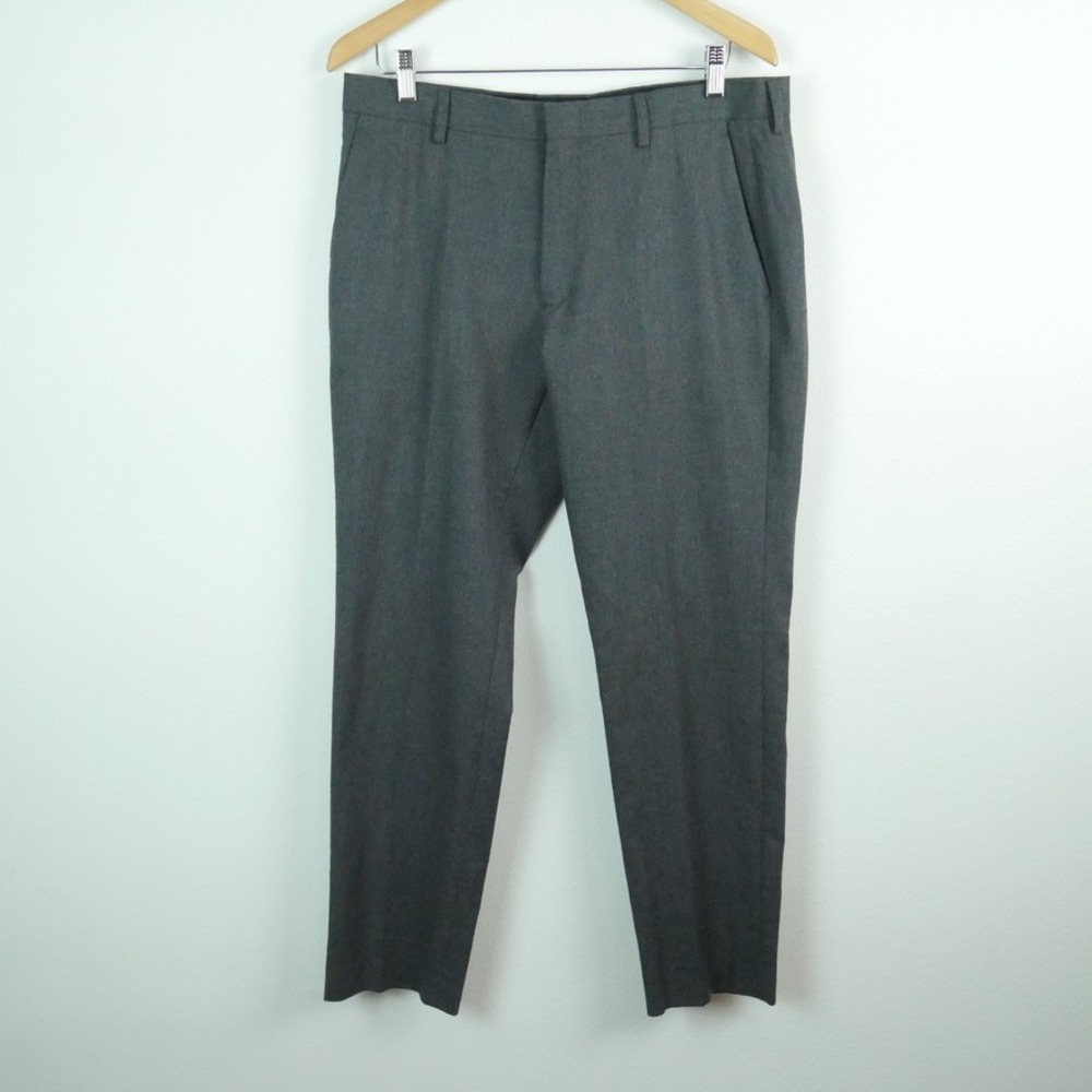 J.Crew Ludlow Slim Suit 40R 33x30 Moon British Cloth Unstructured Grey Wool Blnd - Picture 14 of 16